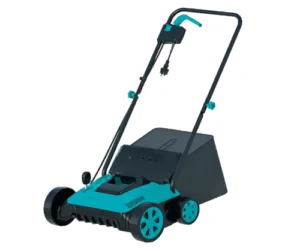 מנקה דשא סינטטי חשמלי 1400w רוחב עבודה 320 מ"מ כולל שק איסוף 30 ליטר