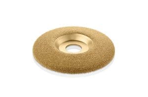 דיסק כרסום ופיסול עץ  "½4 Shaping Disc זהב עדין לכירסום ופיסול בעץ תוצרת ארה"ב חור 22.2 מ"מ "7/8 SD412O230