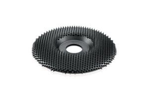 דיסק כרסום ופיסול עץ  "½4 Shaping Disc שחור גס מאוד לכירסום ופיסול בעץ תוצרת ארה"ב חור 22.2 מ"מ "7/8 SD412X120