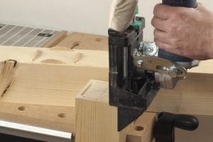 Alternative view of אביזר חיבורי למלות M14 למשחזת ״4.5 זווית Multi-Wood Jointer for Angle Grinders