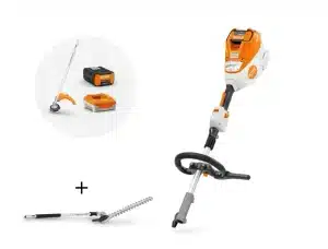 משולב נטען 36v קומבי מקצועי + סוללה AP300S+ מטען מהיר + אביזר חרמש + אביזר גיזום מתכוונן