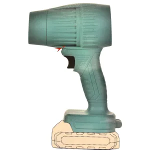 מפוח טורבו 18v - מתאים לסוללות Makita 18v - גוף בלבד