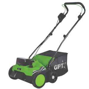 מנקה דשא סינטטי 40v נטען 20vX2 כולל 2 סוללות 4A רוחב 33 ס"מ סל איסוף 35 ליטר