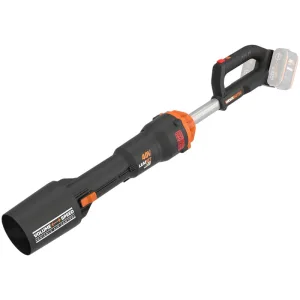מפוח עלים נטען קומפקטי 2X20V 40v - גוף בלבד Worx WG585E