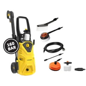 מכונת שטיפה בלחץ עם אביזרים S-WASHER 18615 160 BAR