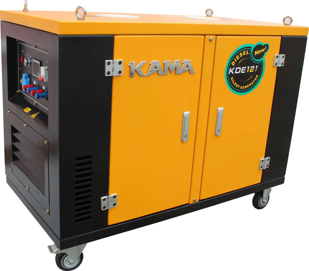גנרטור דיזל תלת פאזי 10.5kVA מושתק ומיוצב AVR