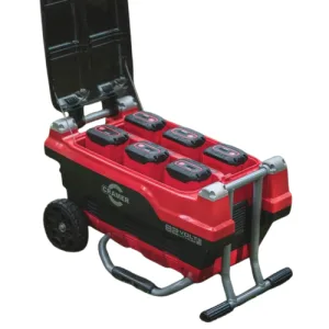 עגלת שירות מקצועית 6 תאי טעינה cramer82V