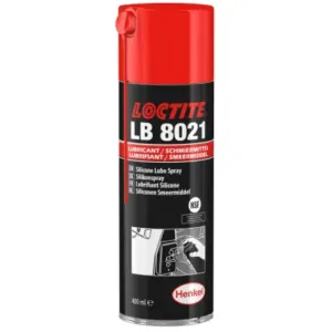 ספריי שימון סיליקוני מאושר NSF - לוקטייט 8021 תכולה 400 מ"ל - מארז 12 יחידות