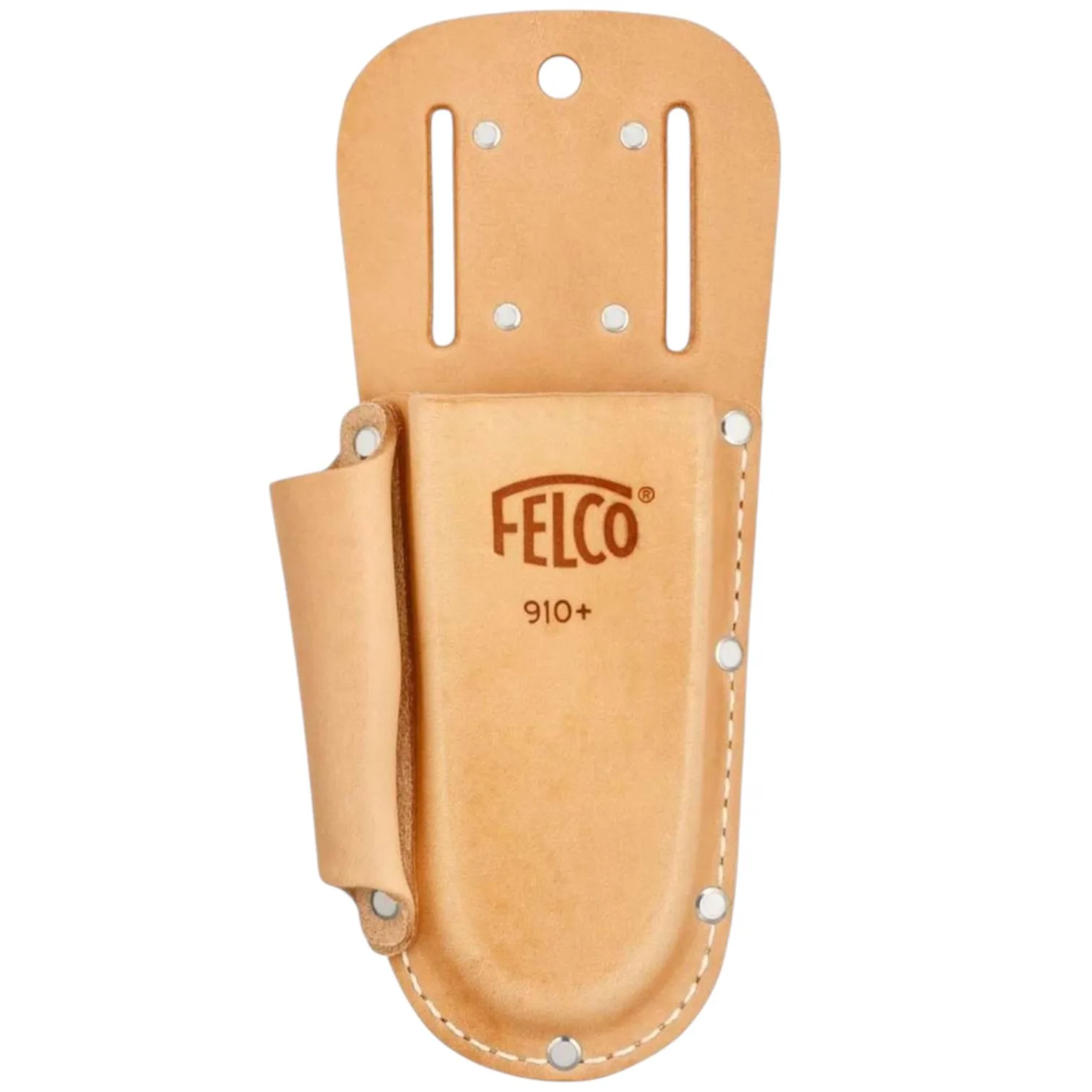 נרתיק עור למזמרה פלקו +910 כולל מקום למשחיז FELCO