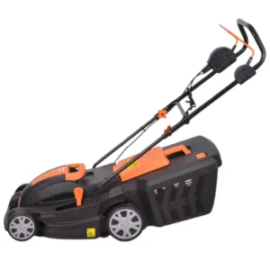 מכסחת דשא חשמלית 1600w רוחב 380 מ"מ - כולל כבל מאריך 20 מטר במתנה! גובה 30-65 מ״מ