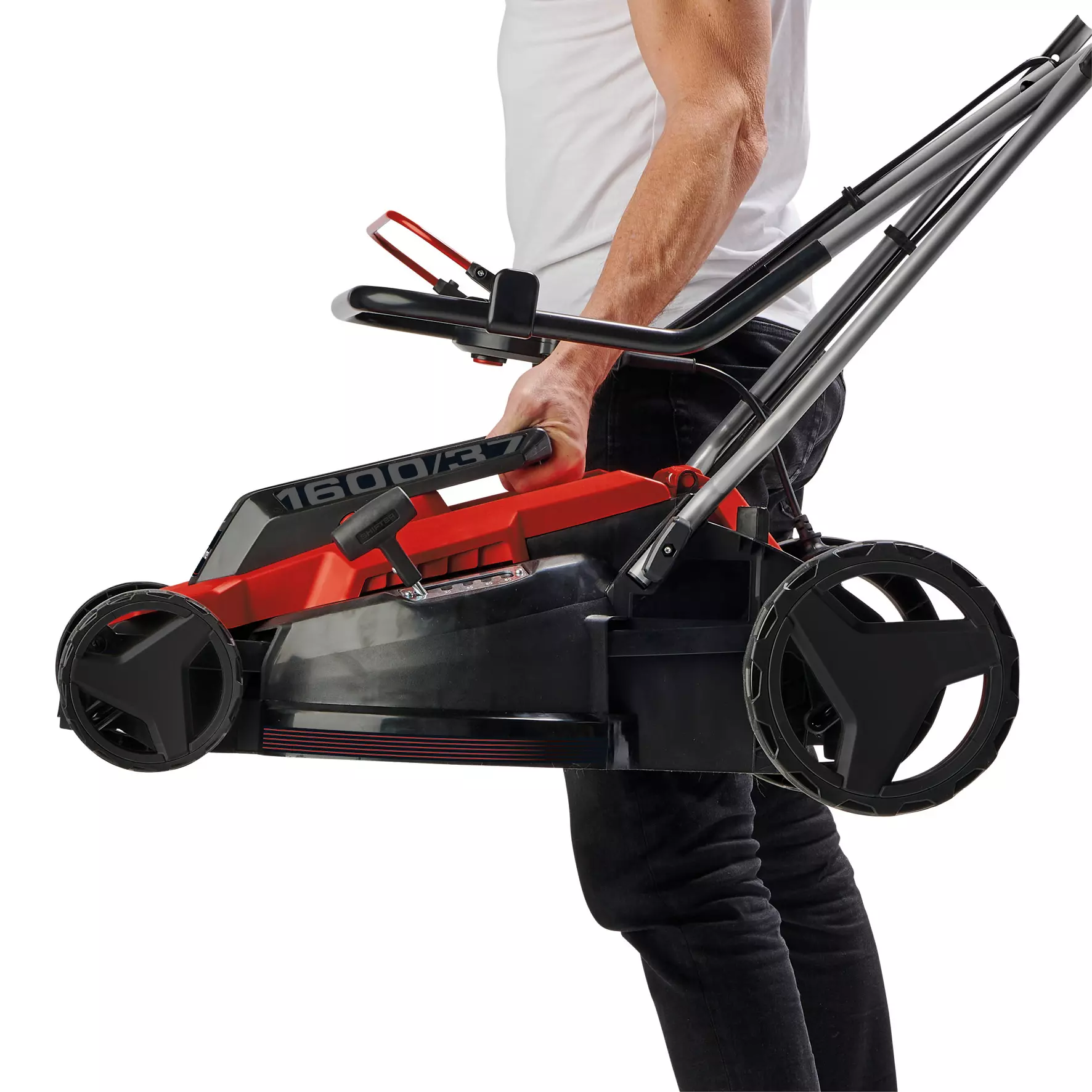 מכסחת דשא חשמלית 1600w רוחב 370 מ"מ גובה 20-60 מ"מ – תמונה 7