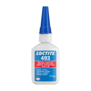 לוקטייט – Loctite 493-20gr דבק ציאנואקרילט לחומרים מתכתיים - צמיגות נמוכה ביותר - מארז 12 יחידות