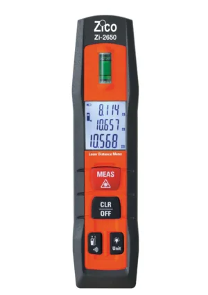 מד טווח לייזר 50 מטר כולל BLUETOOTH ואפליקציה