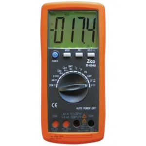 רב מודד מקצועי זרם חילופין וישר 20A AC/DC מתח DC עד 1000V מתח AC עד 700V