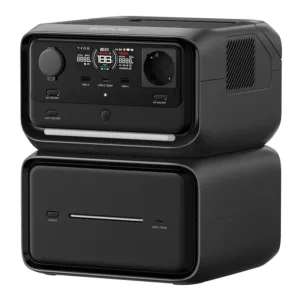 תחנת כח ECOFLOW RIVER PLUS 3 MAX 600-1200W, קיבולת 858WH