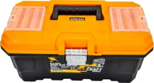 ארגז כלים "16 פלסטיק SUPER-BAG סגר מתכת מידות 415x223x193 מ"מ