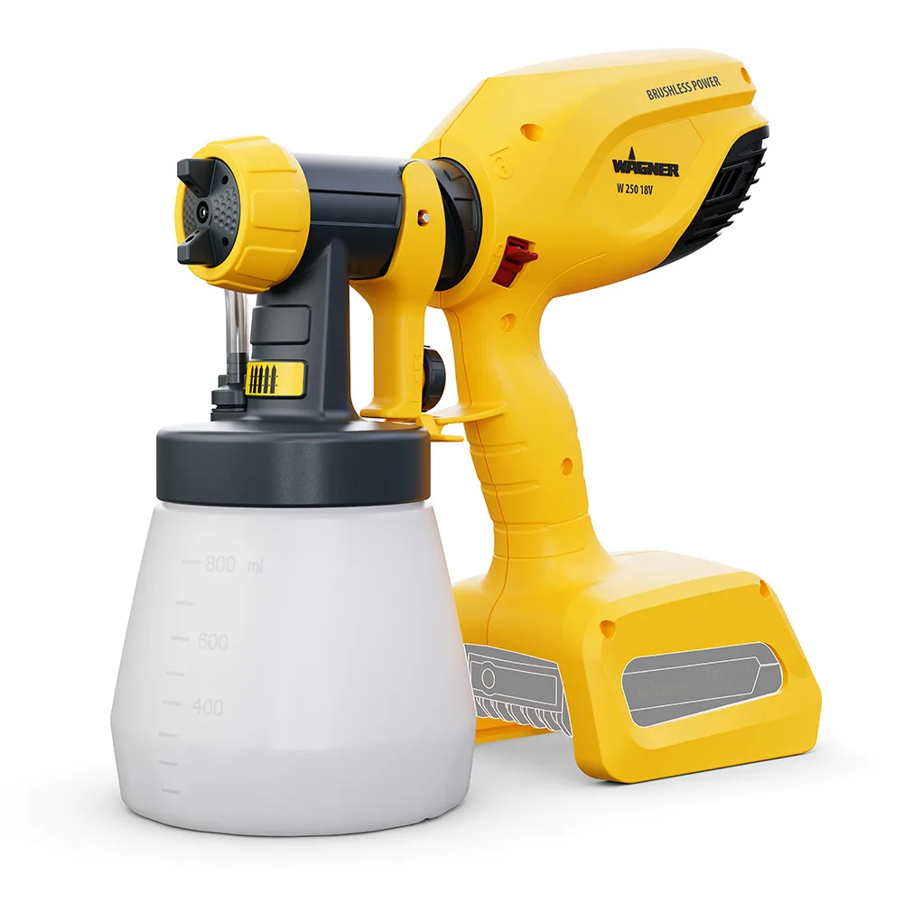 מרסס צבע נטען 18v מתאים לסוללות MAKITA כולל מיכל לצבעי מים - גוף בלבד Brushless