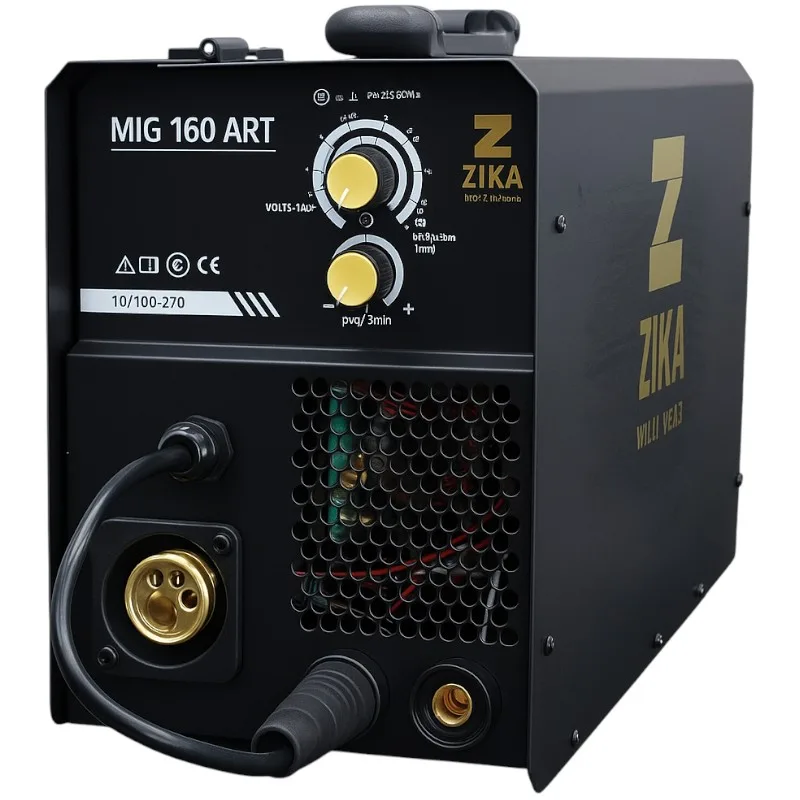 רתכת Co2 חד פאזי עד 160Amp לריתוך באמצעות סלילים חד פאזי