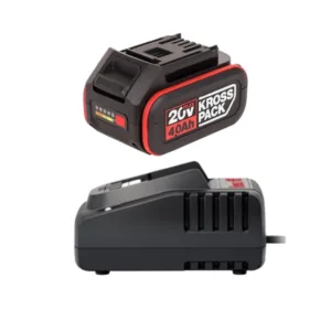 ערכת 20V סוללה 4Ah + מטען