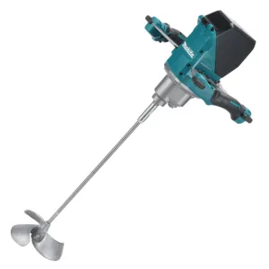 מערבל צבע נטען עם 2 סוללות 5A ומטען 40v