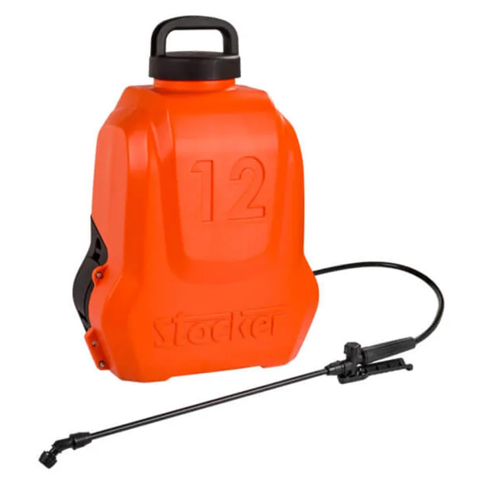 מרסס גב נטען מקצועי 12 ליטר 5 באר 12V כולל 2 סוללות