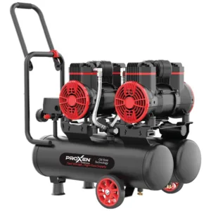 קומפרסור 22 ליטר חשמלי חד פאזי 2900w שקט ויבש 4 כ"ס עד 500 ליטר/דקה משקל 37 ק"ג