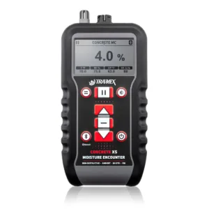 מד לחות לבטון עומק 0-20 מ״מ חיבור Bluetooth לאפליקציית IOS ואנדרואיד