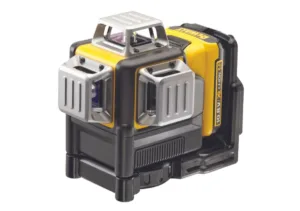 מאזנת לייזר נטענת 12V ירוק 3 מימדים 360° היקפי 3 מעגלים כולל סוללה ומטען