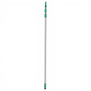 מוט טלסקופי אלומניום 4.5 מטר 3 חלקים לאביזרי UNGER High Acces System תוצרת גרמניה OptiLoc™ 3-section