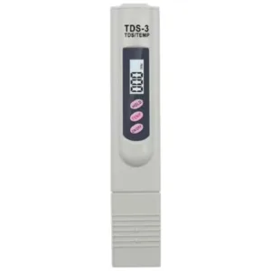 מד TDS אבנית וטמפרטורה - פועל עם 2 סוללות LR44