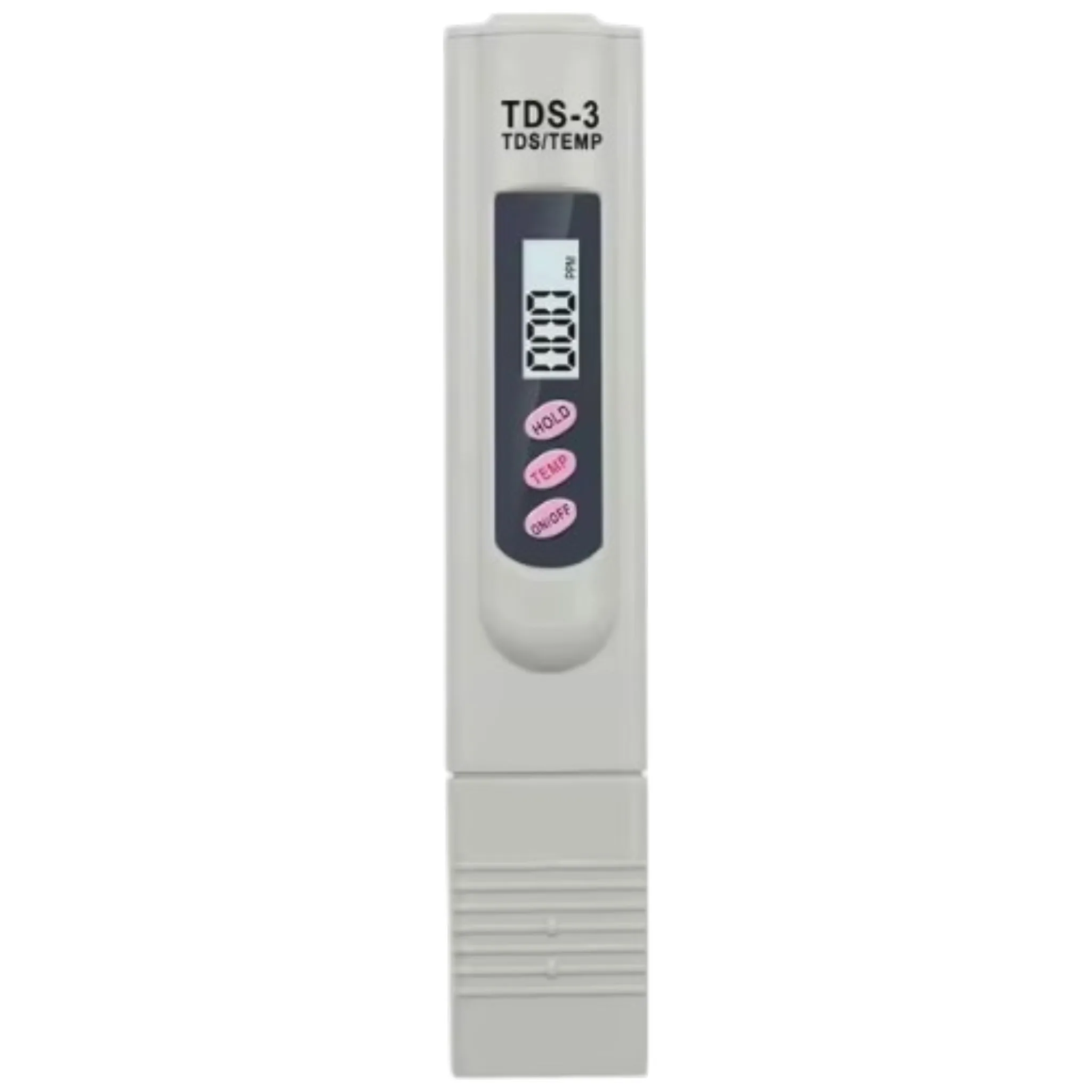מד TDS אבנית וטמפרטורה - פועל עם 2 סוללות LR44