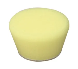 ספוג פוליש 50 מ"מ בינוני צהוב (2 יח')