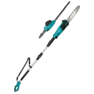 משולב חשמלי מסור שרשרת גובה 750w וגוזם גובה 550w אורך 2.8 מטר
