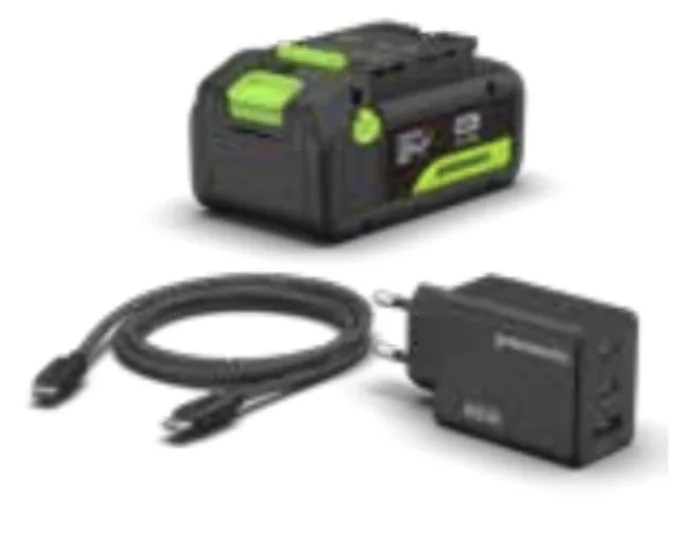 מטען usb-c 65w כולל כבל וכולל סוללה 24v 4ah