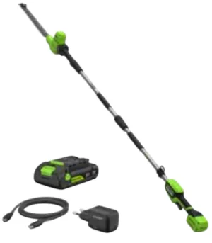 מגזמת גובה 51 ס״מ מרווח חיתוך 28 מ״מ כולל סוללה 2a usb ומטען מיקרו