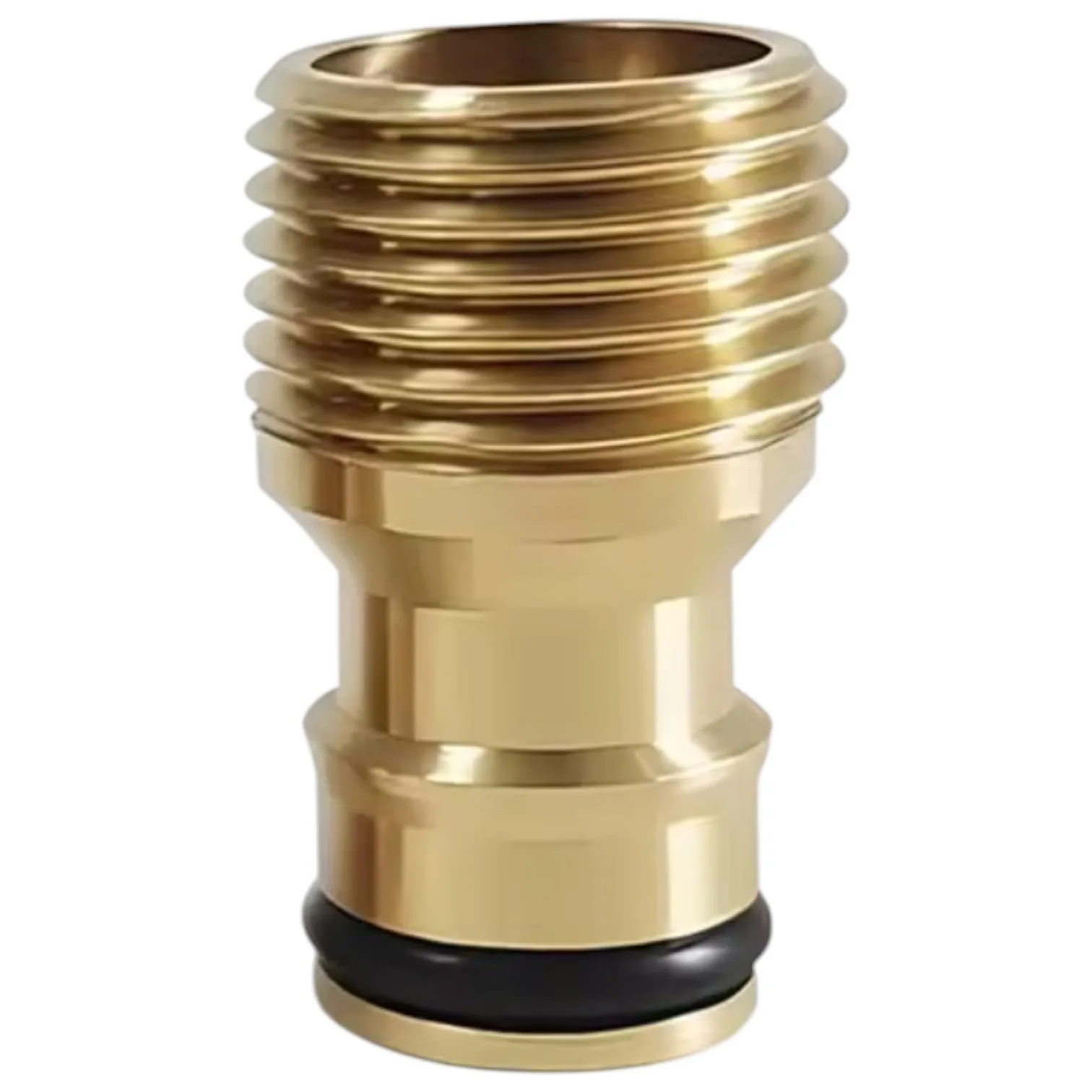 מחבר מים מהיר מתכת פליז - הברגה חיצונית 1/2 20mm