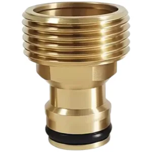 מחבר מים מהיר מתכת פליז - הברגה חיצונית 3/4 25mm