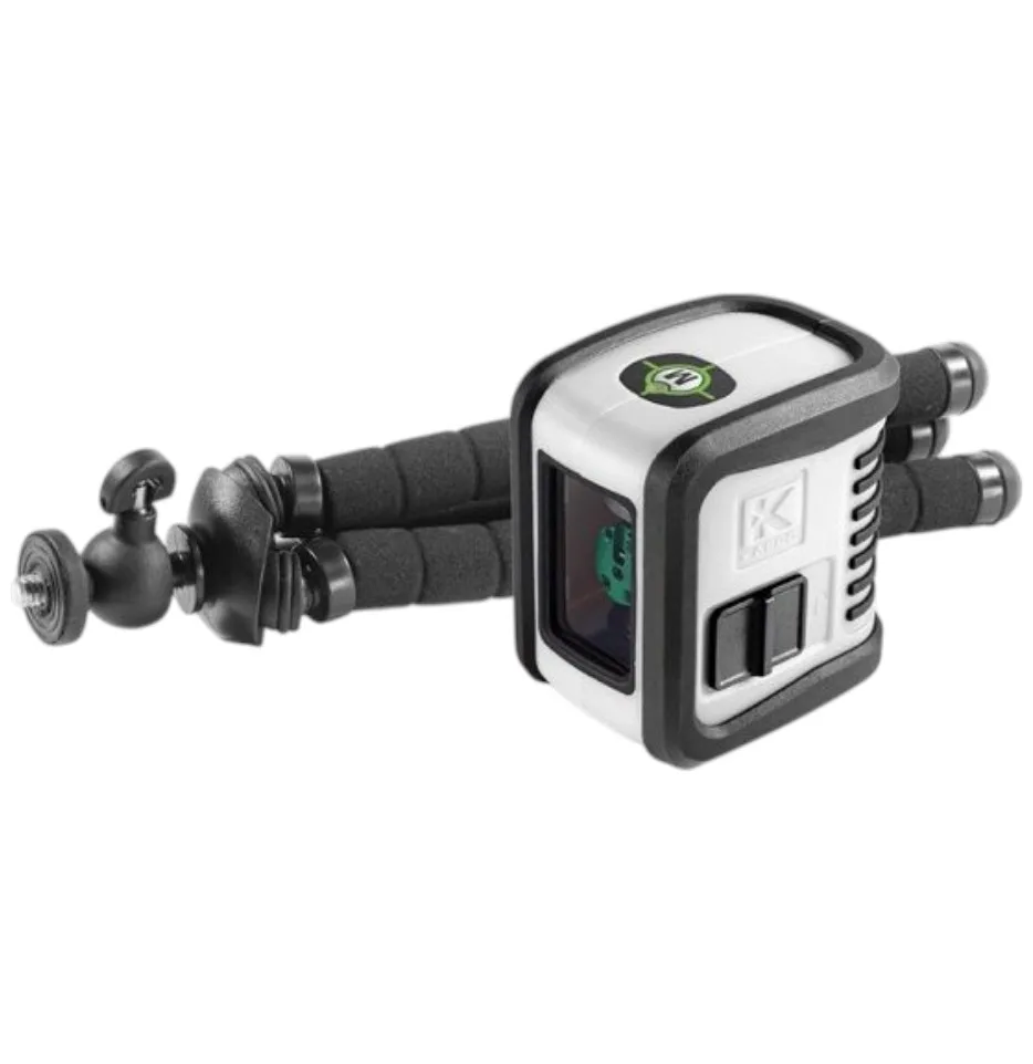 מאזנת לייזר ירוק צלב כולל חצובה גמישה Prolaser Bambino 842G + חצובה Kapro