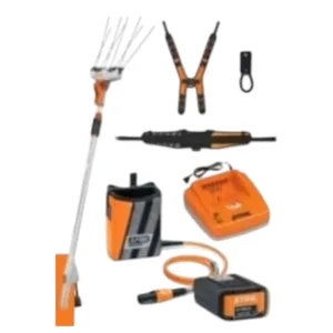 קיט מנערת זיתים SPA140+סוללת AP300S + מטען מהיר AL501 + סט חגורת מותן עם כתפיות ונרתיק עם כבל