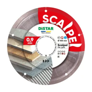 להב יהלום "4 עובי 0.9 מ"מ עם דיוק כירורגי Diamond cutting blade Distar 101,6x22,23 Scalpel