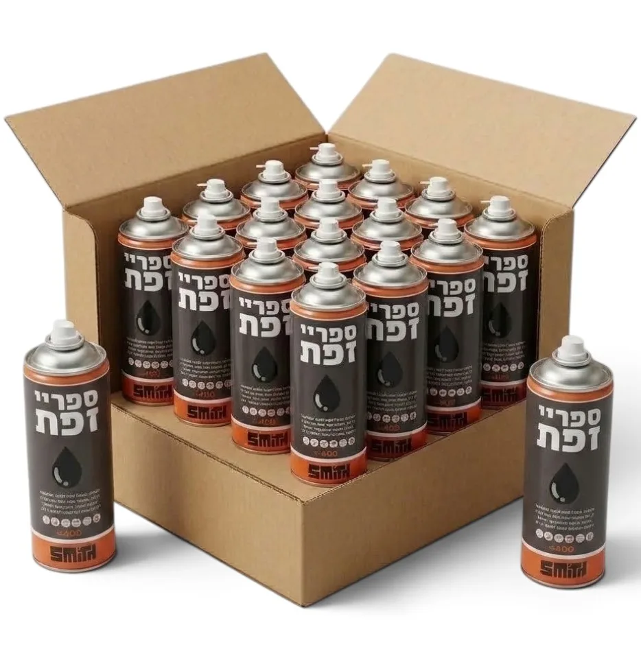 תרסיס זפת קר לאיטום 400 מ"ל - מארז 12 יח