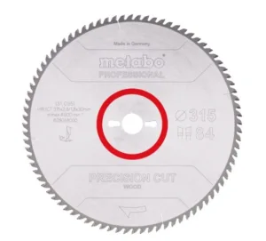 להב וידיה 315 מ"מ ״12 לעץ 84 שן למסור METABO KGS 315 Plus