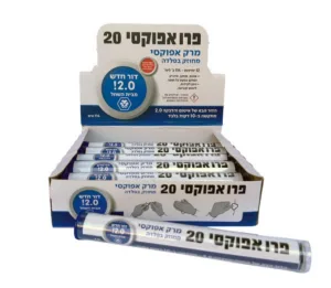 פרואפוקסי 20 מרק אפוקסי מחוזק בפלדה מתקשה תוך 10 דקות 114 גרם