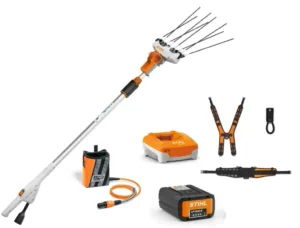קיט מנערת זיתים SPA140+סוללת AP300S + מטען מהיר AL501 + סט חגורת מותן עם כתפיות ונרתיק עם כבל